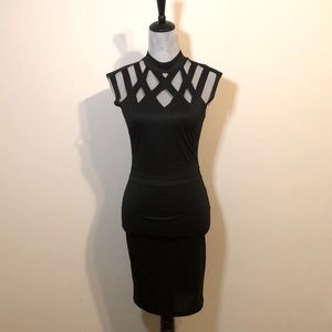 Black Body Con Dress